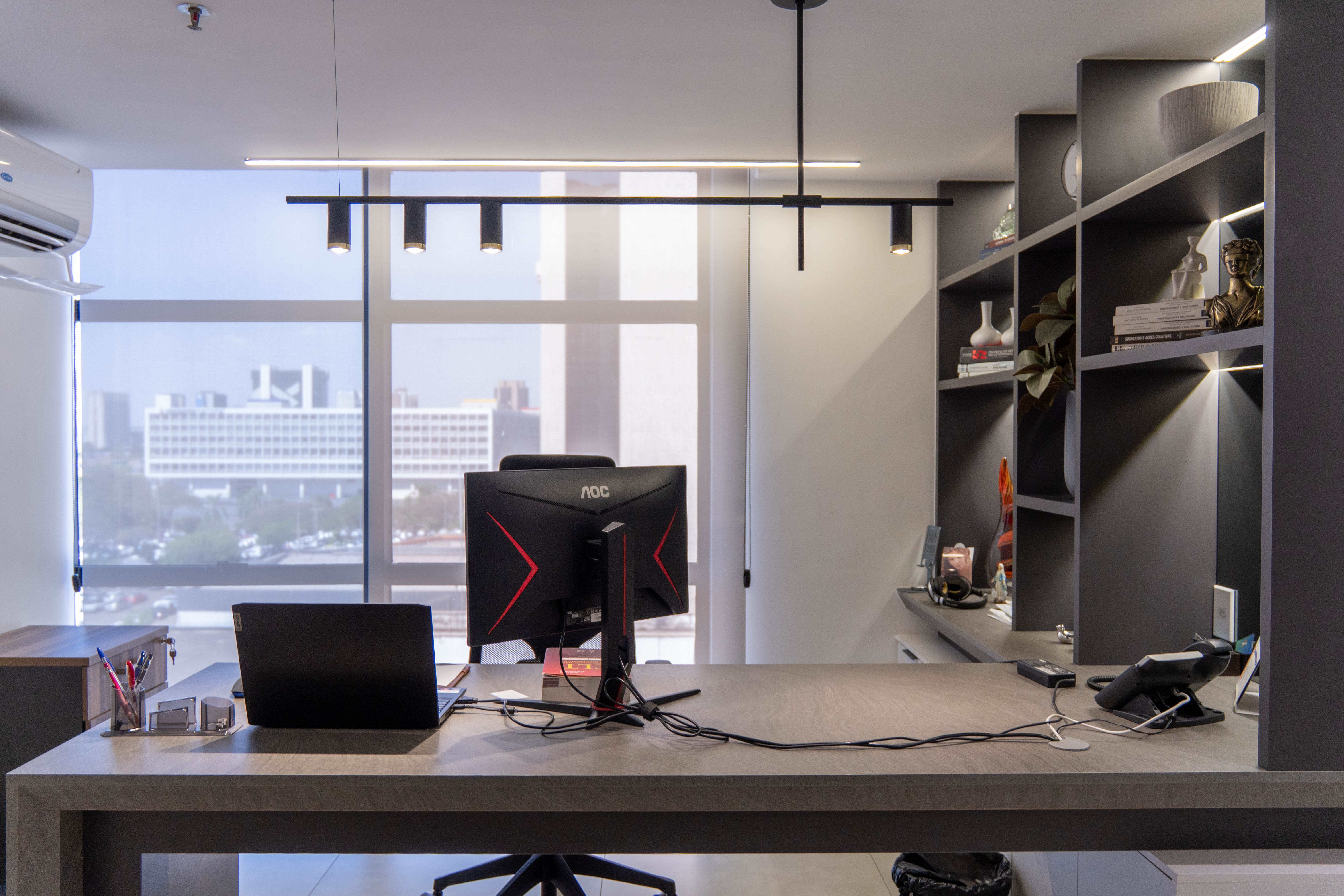 Ambiente de trabalho da equipe